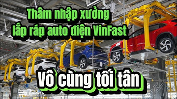 Cận cảnh nhà máy VinFast Hải Phòng: Dây chuyền khủng lắp ráp auto điện VF.
