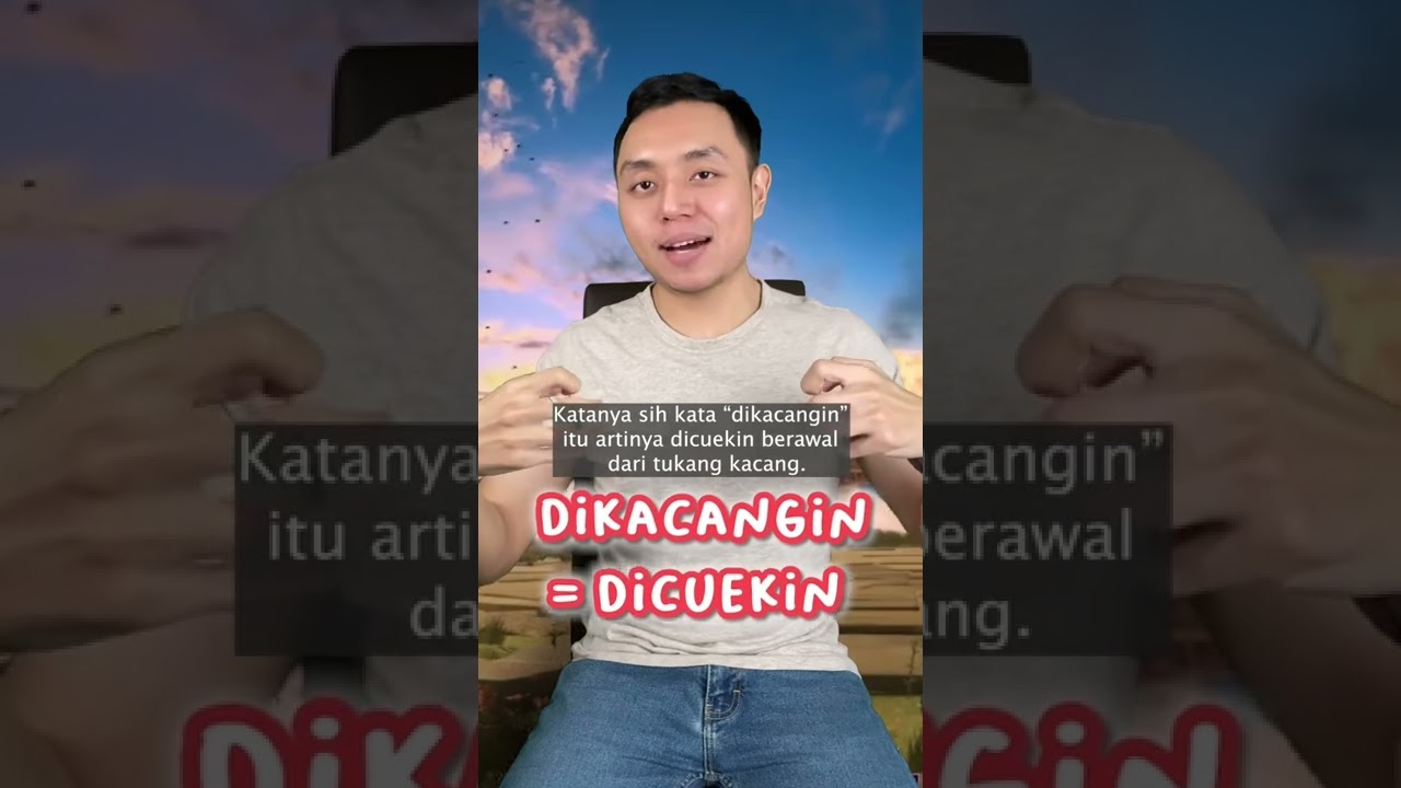 Kenapa dikacangin artinya dicuekin? #shorts - YouTube