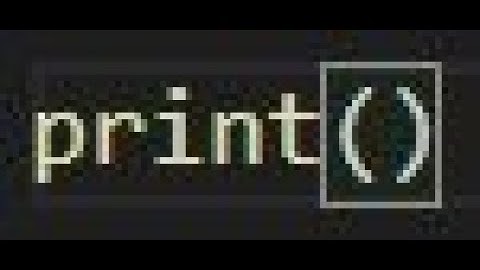 Print Function in Lua. #Short