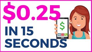 Get Paid $0.25 In 15 SECONDS (FREE PayPal Money App) screenshot 3