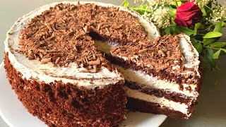 Торт «Черный Принц» Пошаговый рецепт ! Вкусный Крем для торта | Chocolate Cake