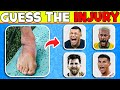 Guess the INJURY   BODY   Song of Football Player 🏆⚽ Ronaldo, Messi, Mbappe, Neymar