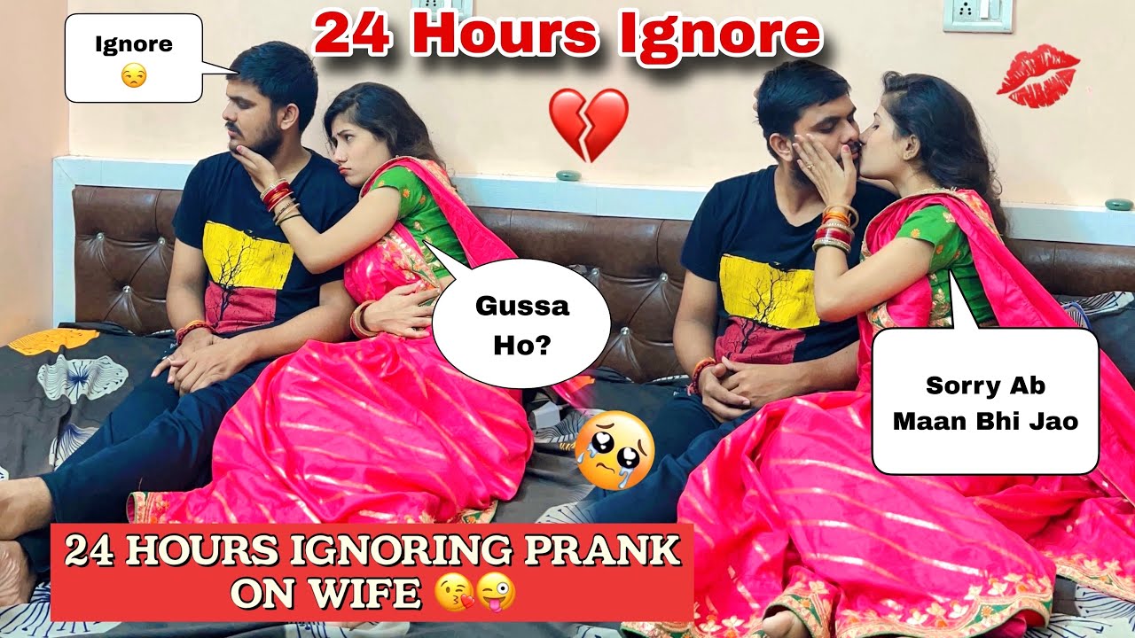 Ignoring Prank On Wife 48 Hours 😜😂 || #prank Gone Extremely Wrong || SakshiBabaOfficial