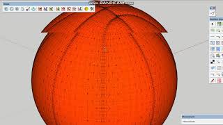 Modeling a basketball in SketchUp