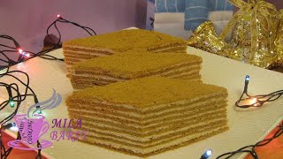 Медовик рецепт | Медовый торт рецепт | C секретным ингредиентом | Honey cake