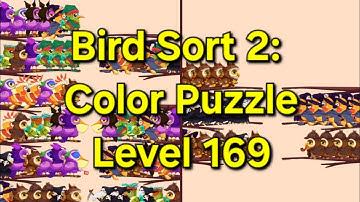 Bird Sort 2: Color Puzzle - Level 169