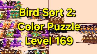 Bird Sort 2: Color Puzzle - Level 169 screenshot 4