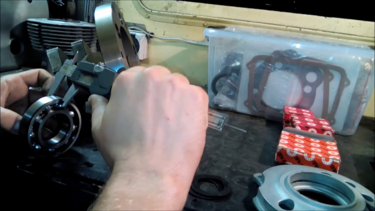 Montaż silnika AWO - przygotowania Część 1