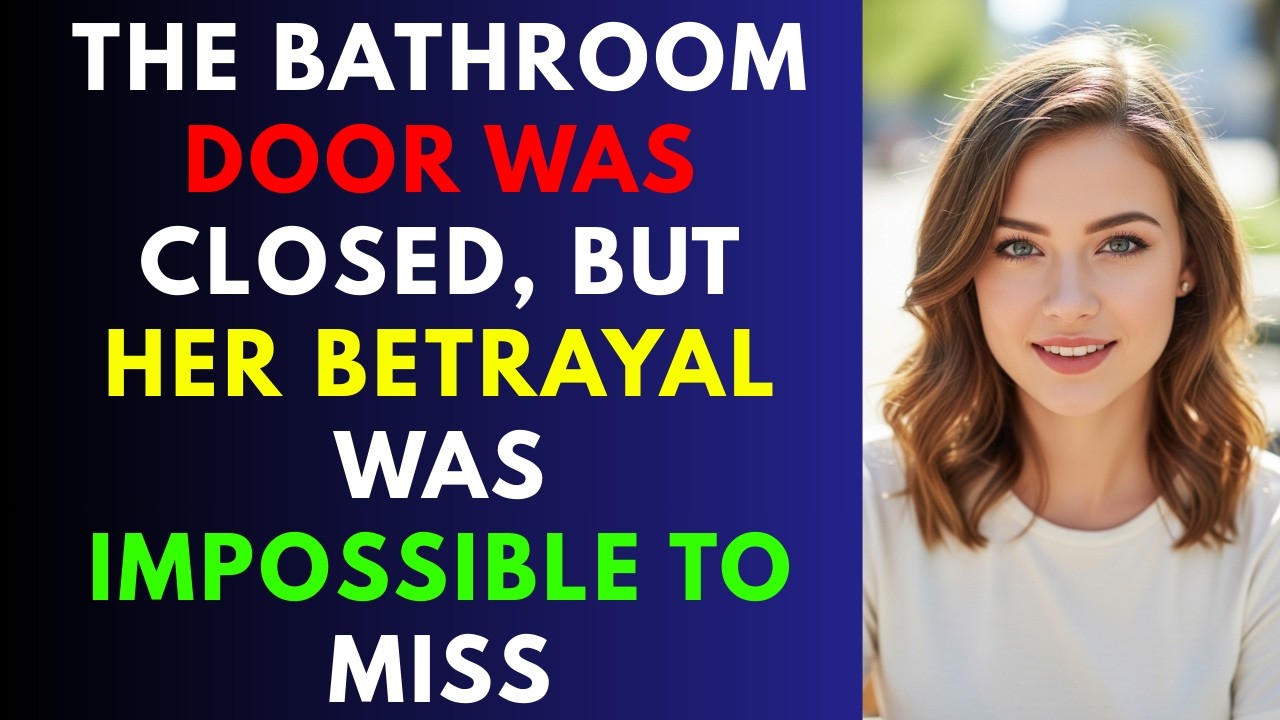 The Bathroom Door Was Closed, But Her Betrayal Was Impossible to Miss
