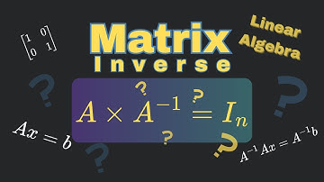 What is a Matrix Inverse? | Linear Algebra Basics