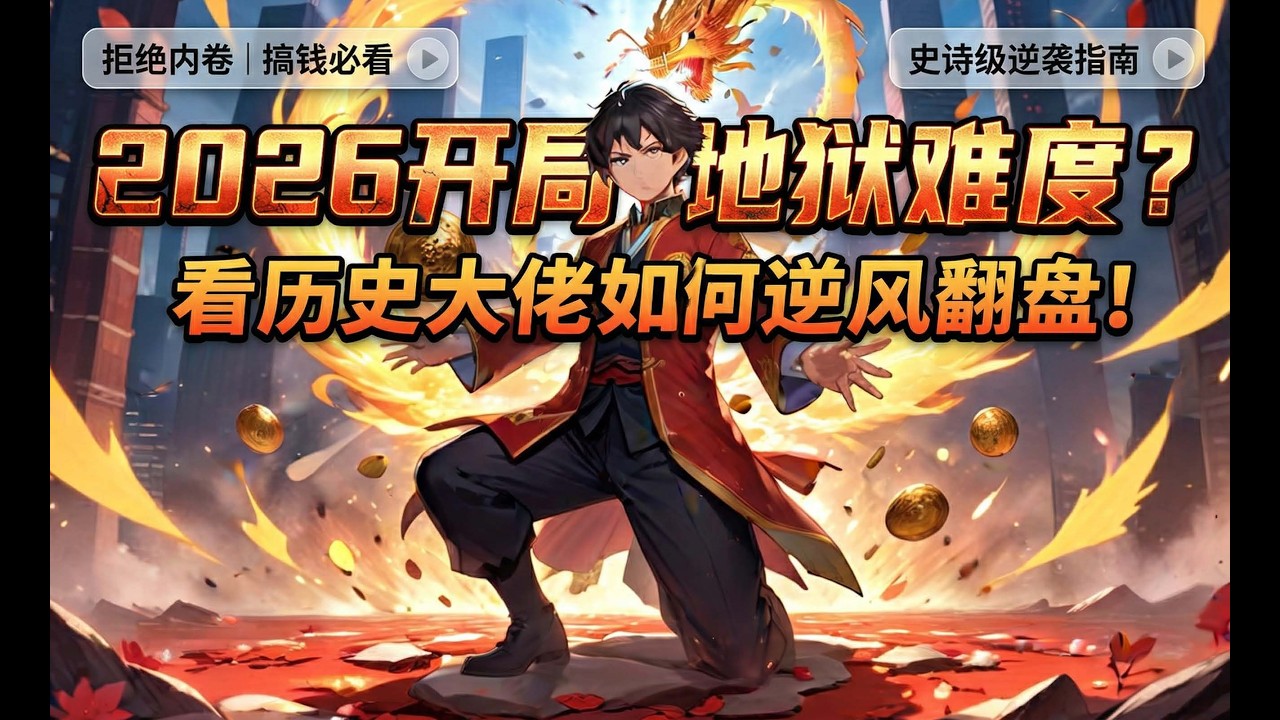 历史大佬们如何在低谷期鼓吹人生“开挂开局”？