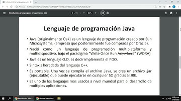 Video 2 - Introducción al lenguaje de Programación Java | Curso de POO en Java