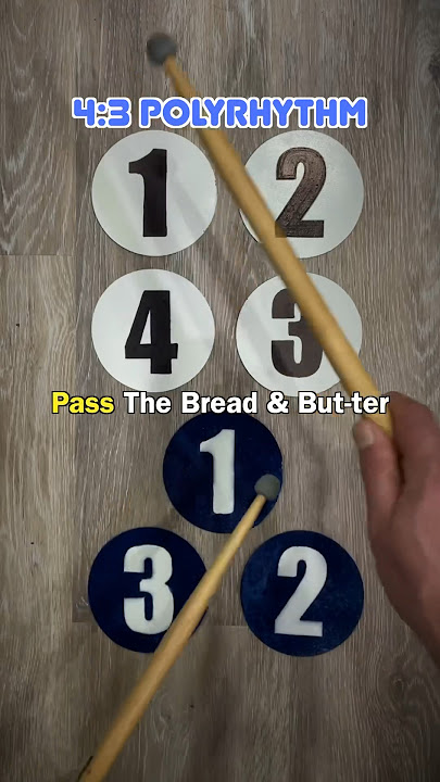 Download lagu Learn To Play A 4:3 Polyrhythm #drums