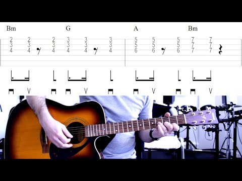 On Trace - Les Enfoirés (tuto Guitare)