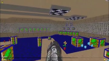 DOOM MOD Jazz Jackrabbit Doom GAME v10 TC TOTAL CONVERSION LIKE PSX JUMPING FLASH MAP 09 NGC