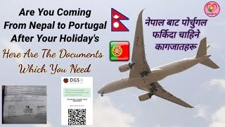 Documents You Need When You Are Returning From Nepal To Portugal / Nepal to Portugal Document need