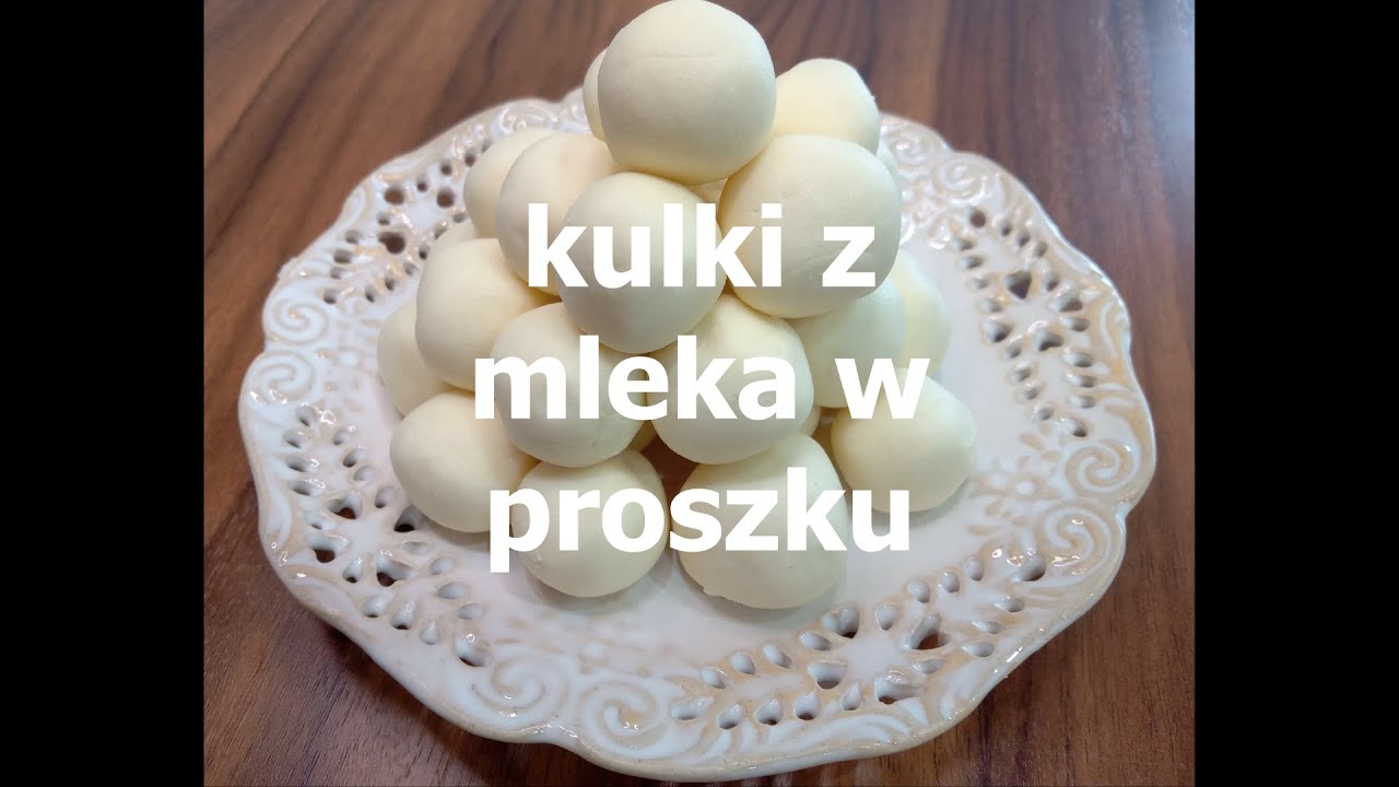 Szybkie , proste i pyszne kulki z mleka w proszku wszyscy je uwielbiają.