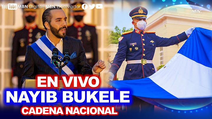 #ENVIVO Presidente Nayib Bukele Dirige Mensaje a la Nación | Cadena Nacional desde Casa Presidencial