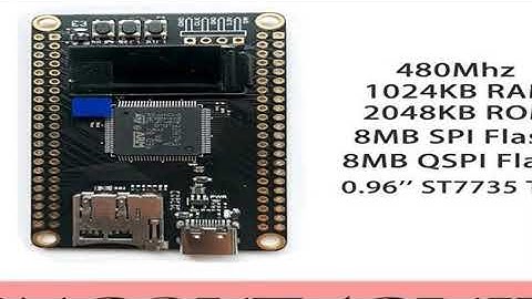 WeAct STM32H743 STM32H743VIT6  STM32H7 STM32 Demo Board Core Board
