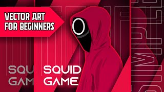 SQUID GAME - Pink Soldier vector art for Beginners || using pixellab || T Graphics screenshot 4