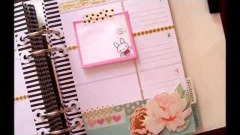 HEIDI SWAPP Memory Planner decoration - week 40