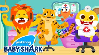 Scary Predator Friends Go to Baby Shark Hospital! | Baby Shark's Hospital Play | Baby Shark Official screenshot 3