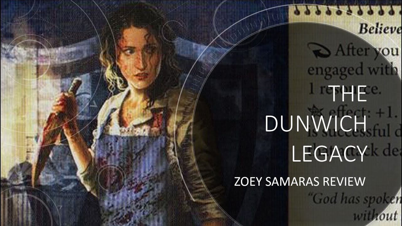 Arkham Horror LCG Dunwich Legacy Zoey Samaras Review YouTube