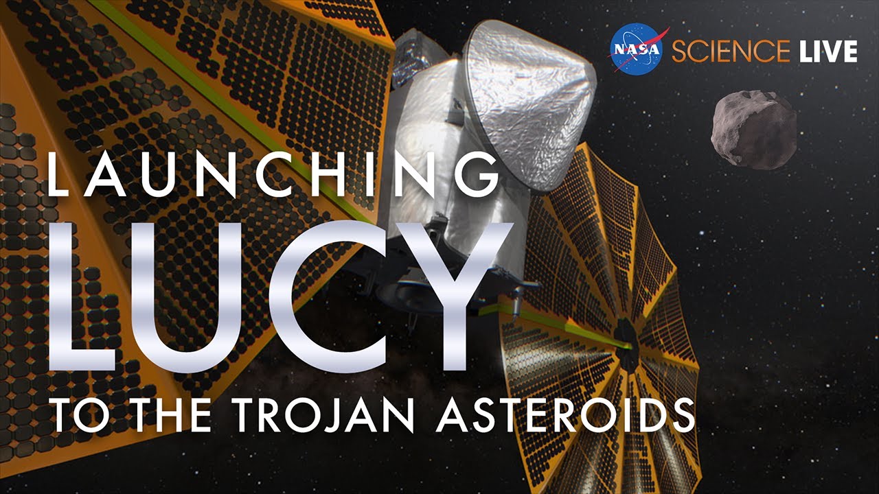 NASA Science Live: Launching Lucy to the Trojan Asteroids - YouTube