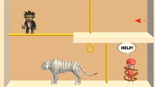 Pin Pull/ Pull The Pin Gameplay All Level Solution Love Pins - Android Mobile Game
