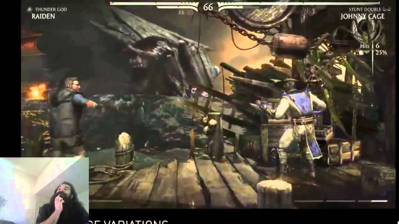 gaming logo Kombat Kast Episode 3 with Kommentary by Aris - Johnny Cage and Fake Smoke :(