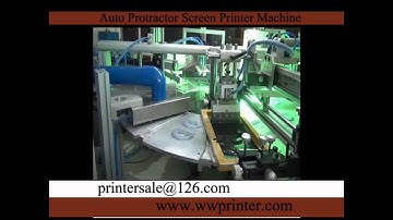 Auto Screen Print  Protractor/ruler