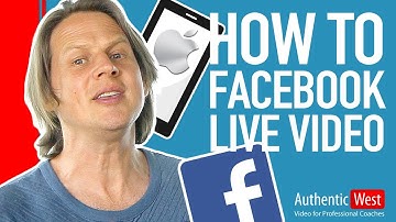 How to Facebook Live Using Your iPhone | Brighton West Video