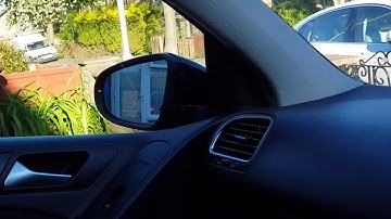 How To Setup And Use Mirror Down Function On VW Golf MK6/MK7