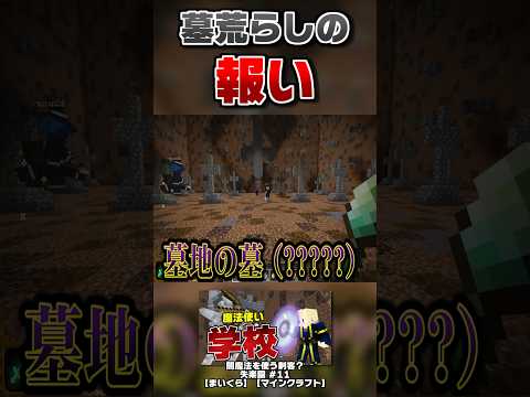 墓荒らしの報いが変すぎた【切り抜き/マイクラ/パラソル】 #Shorts