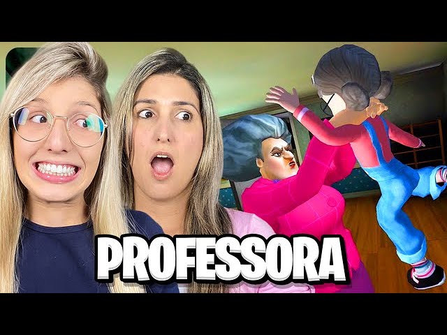 Uma Professora Jogou O Jogo Da Professora Malvada Scary Teacher 3d Youtube
