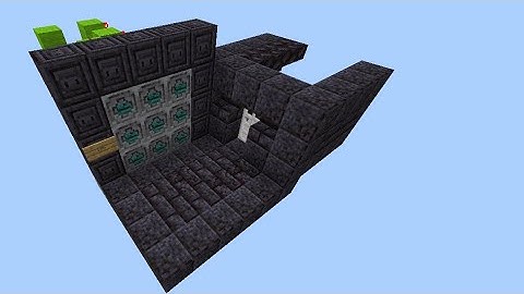 Combination Lock in MINECRAFT BEDROCK EDITION! [Tutorial at 100 Likes!￼]