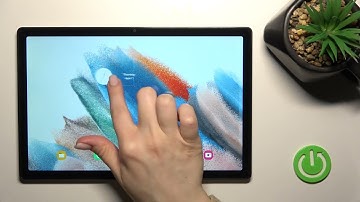 How to Add Home Screen Widgets on Galaxy Tab A8 2021 | Manage Widgets on Galaxy Tab A8 2021