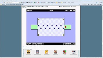 i love glitching - Level 7 of Worlds Hardest Game Glitch