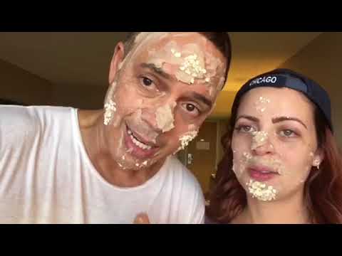 Mascarilla de Alexis y Claudia Valdés a base de Malanga y otros ingredientes