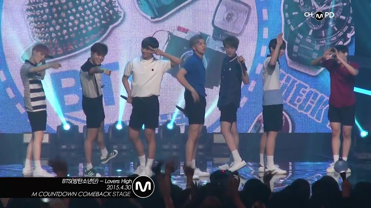 [MPD직캠] 방탄소년단 직캠 'Lovers High' (BTS Fancam) | @MCOUNTDOWN_2015.4.30
