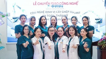 Nha khoa Răng Xinh chuyển giao công nghệ Robot định vị cấy ghép răng Implant