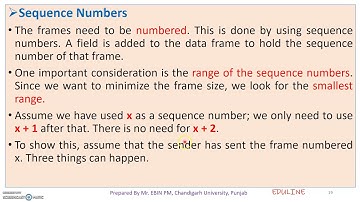 MODULE 2 - TOPIC 3 - STOP AND WAIT ARQ PROTOCOL