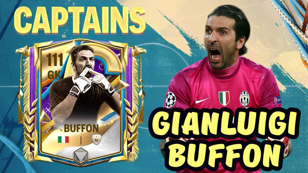 Review GIANLUIGI BUFFON 111 GK Captains 25 Greatest Icon Player Fc Mobile