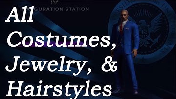 Saints Row IV: Inauguration Station - All Costumes, Jewelry, & Hairstyles