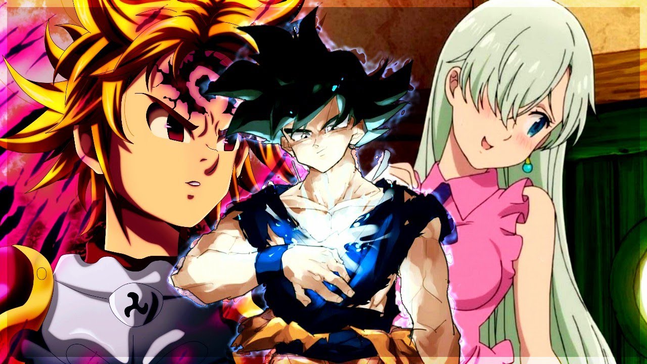 que hubiera pasado si Goku caia en nanatsu no taizai capitulo 1