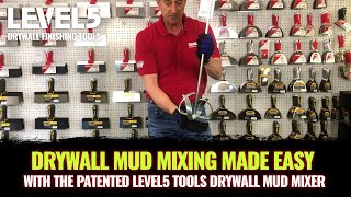 Drywall Mixer Mud Compound Overview | LEVEL5Tools