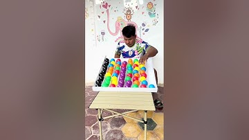 Puzzle sort ball game solve challenge with new game board very smart color line up