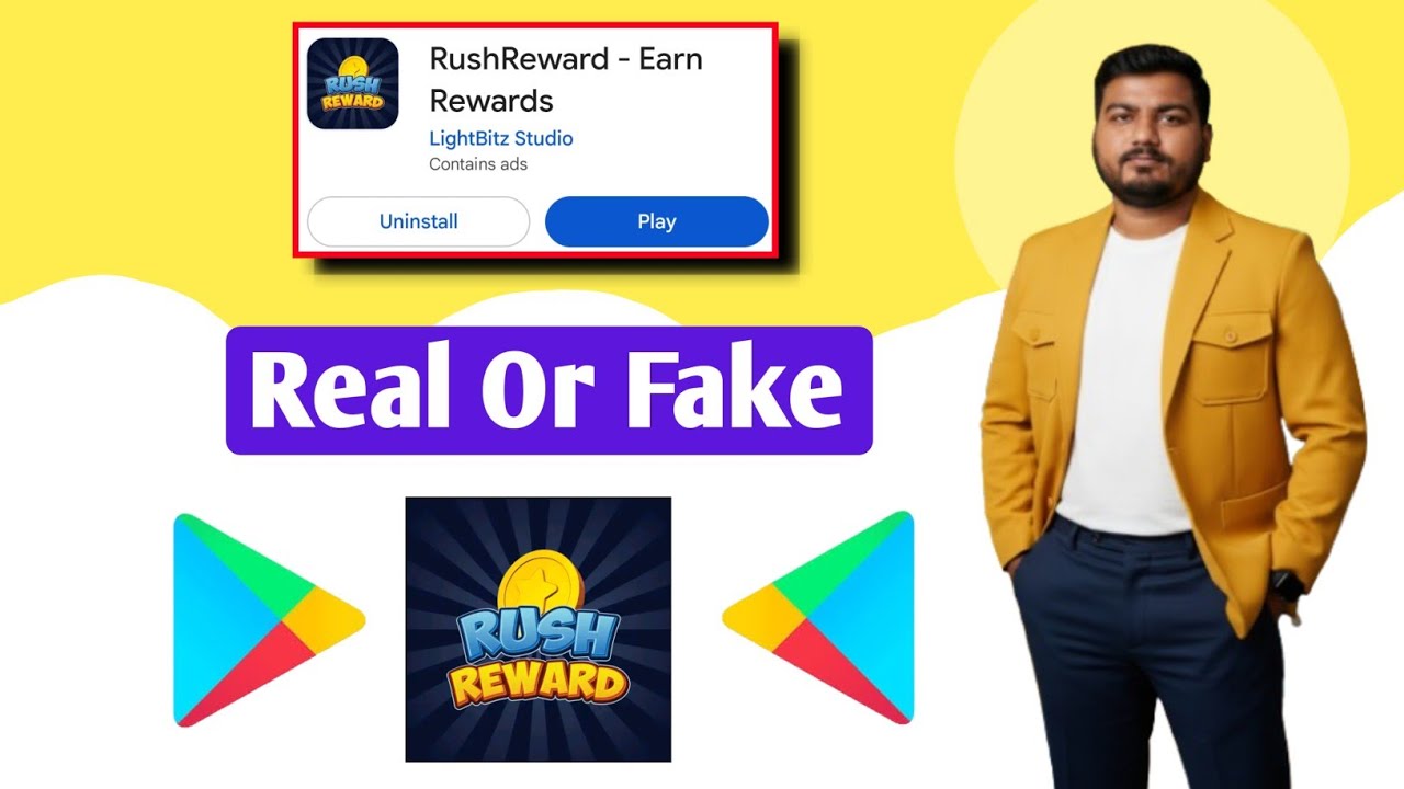 Rushreward app scam and review | m ki tech