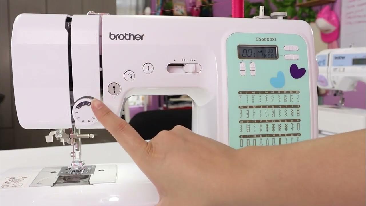 Cómo empezar a usar mi máquina de coser digitalizada Brother 