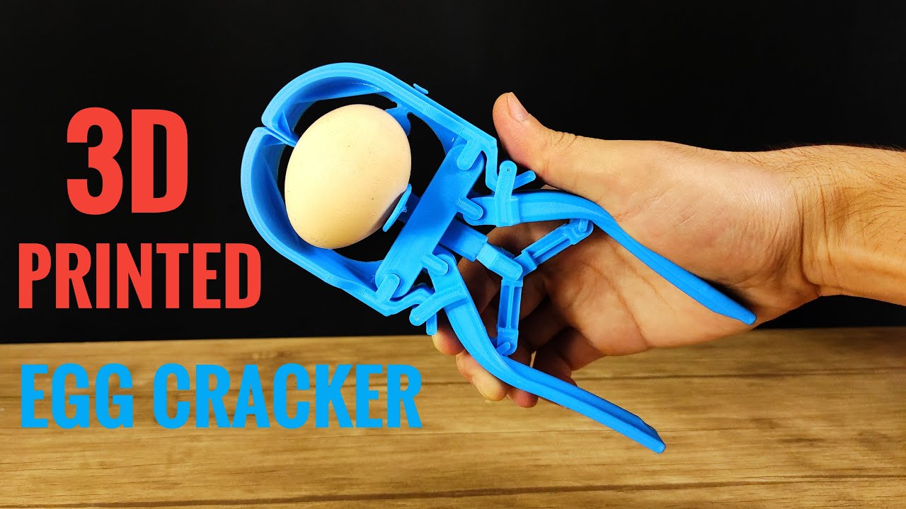3D printed 🥚 Egg Cracker 3D Printing Timelapse YouTube